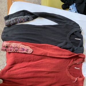 2 Free People thermals